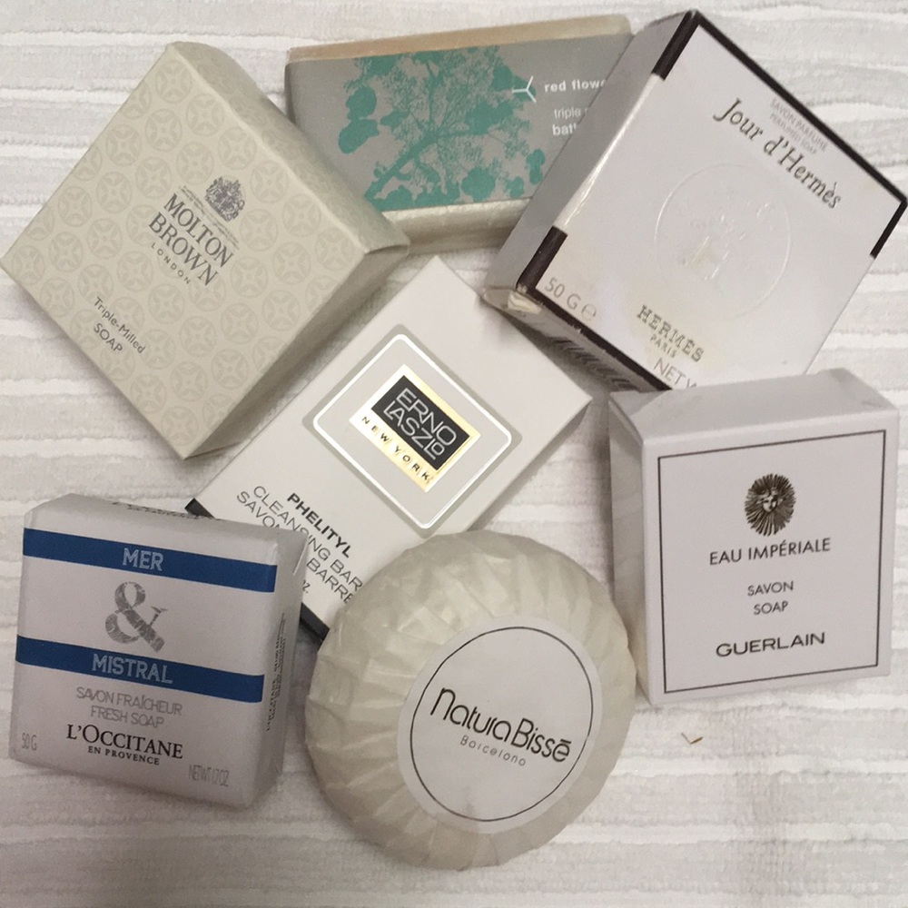 7 Luxury guest soaps